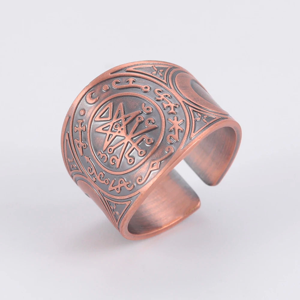 Dawapara Seal of The 7 Archangels Protection Ring Amulet AMULET RING STORE