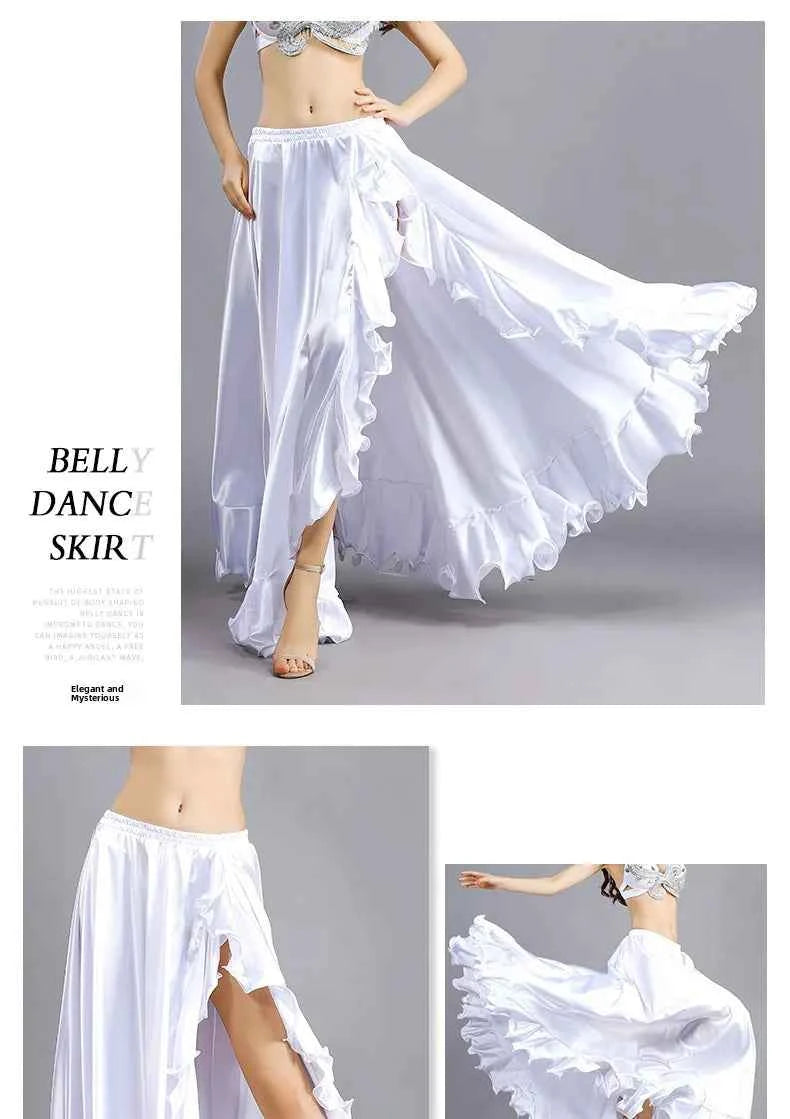 Sexy Belly Dance Skirt Bot f Skirt New Sle Spring Summer Large Swing Beginner Eastern Dance Practice Long Skirt