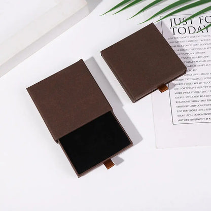 Thicken Paper Drawer Jewelry Box Greeting Card for Necklace Bracelet Ring Gift Display Case Jewelry Packaging Boxes Wholesale - AMULET RING STORE