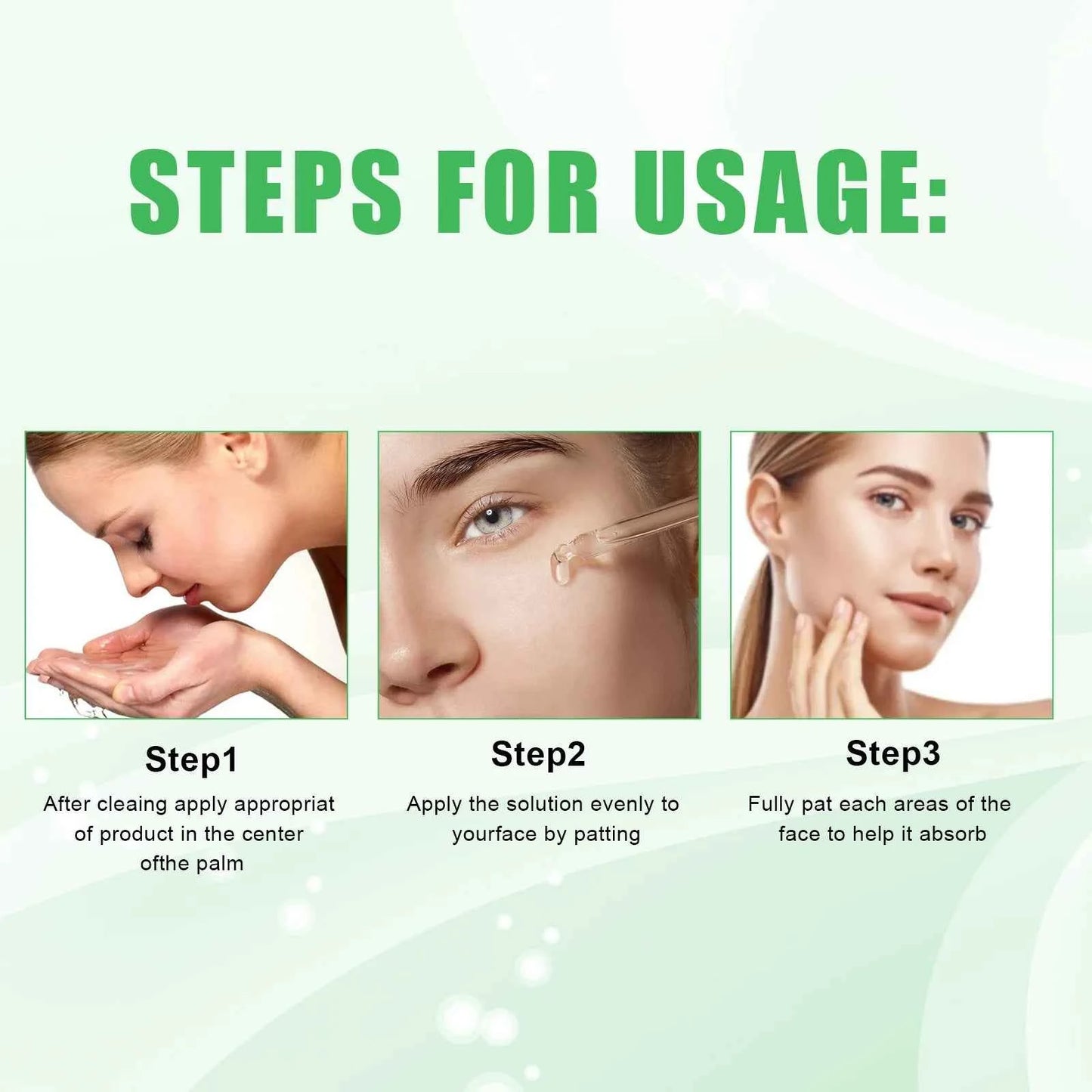 EELHOE 20ml Centella Asiatica Essence Moisturizing Serum Soothing Repairing Skin Hyaluronic Acid Nourishing Face Skin Care Drops
