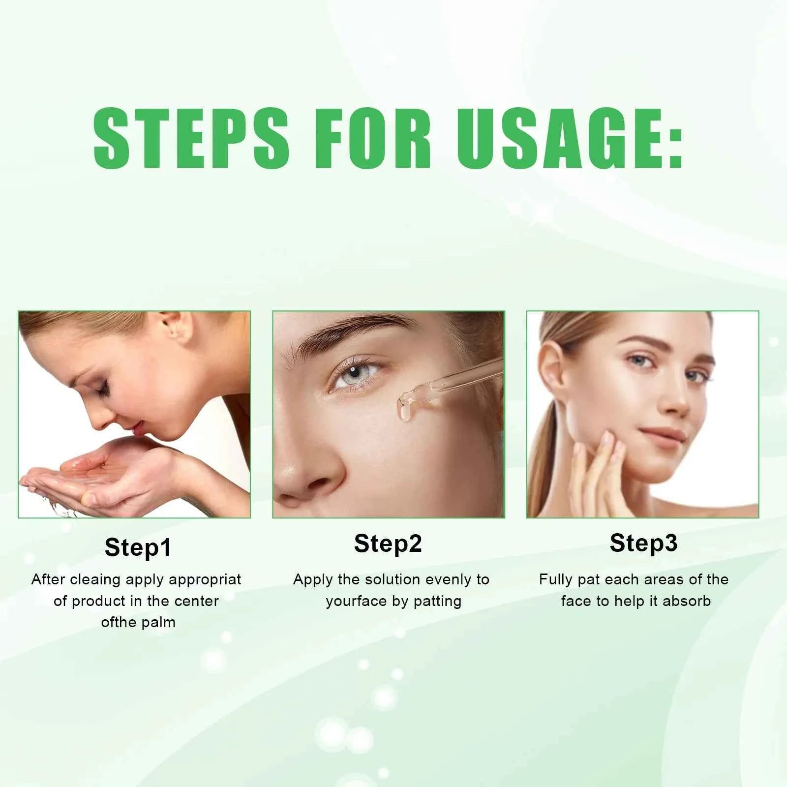 EELHOE 20ml Centella Asiatica Essence Moisturizing Serum Soothing Repairing Skin Hyaluronic Acid Nourishing Face Skin Care Drops