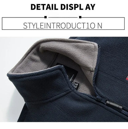 2025 Man Winter Jacket New Arrival Thick Polar Fleece Outwear Warm Outdoor S-XXXL Male Autumn Jacket Coat