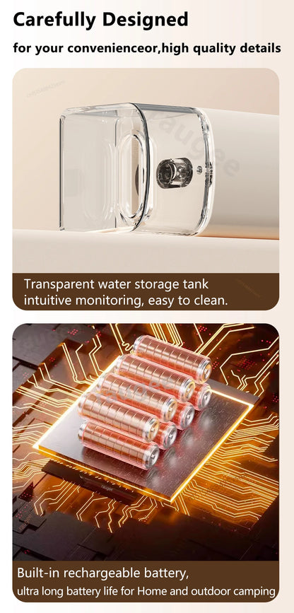 Vacuum Sealer Mini Wireless Food Vacuum Sealing Machine USB Rechargeable Automatic Plastic Bags Sealer For Household Use - AMULET RING STORE