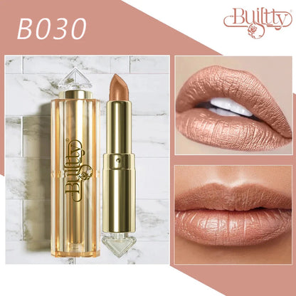 Mother Day Gift Makeup Beauty Matte Lipstick New Brand Cute Long Lasting Waterproof Lipstick Gliter Nude Colors - AMULET RING STORE