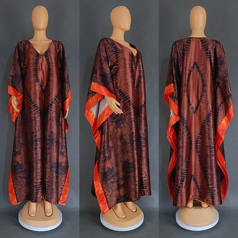 African Clothes for Women Top Pant Matching Sets 2024 Summer Traditional Africa Clothing Dashiki Ankara Outfits Gown Abayas Robe