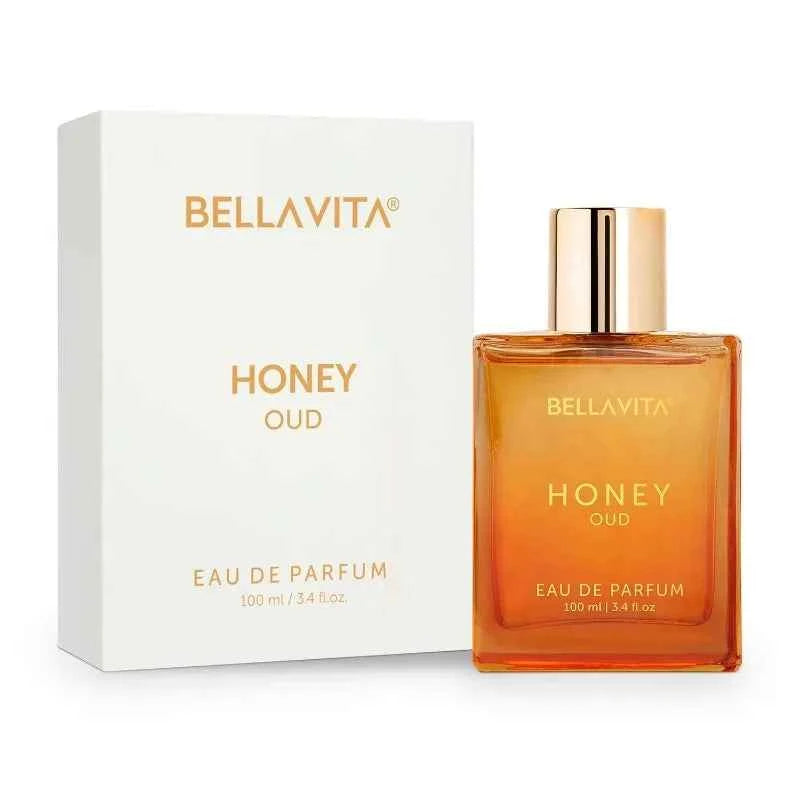 100ml Original Arab Perfumes BellaVita Luxury Honey Oud Eau de Parfum Spray Unisex Lasting Wood Pheromones Perfume Cologne Gifts