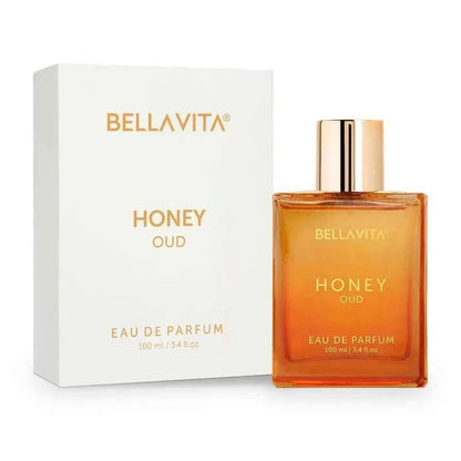 100ml Original Arab Perfumes BellaVita Luxury Honey Oud Eau de Parfum Spray Unisex Lasting Wood Pheromones Perfume Cologne Gifts
