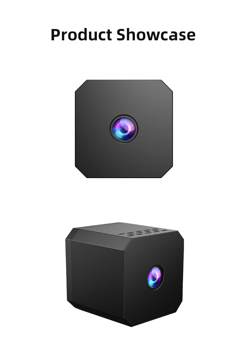 1080P Mini WiFi Camera F1 Wireless Remote Monitor Loop Recording Camera Security Protection Smart Home surveillance camera - AMULET RING STORE