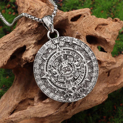 Retro Fashion Seven Angels Magic Circle Solomon's Seal Necklace Pendant AMULET RING STORE