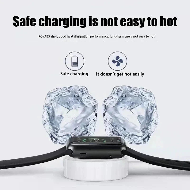 Magnetic Wireless Charger For Apple Watch Series 10 9 8 7 6 Ultra 2 SE fast Charging Cable Accessories For iWatch 10 9 8 7 6 5 4