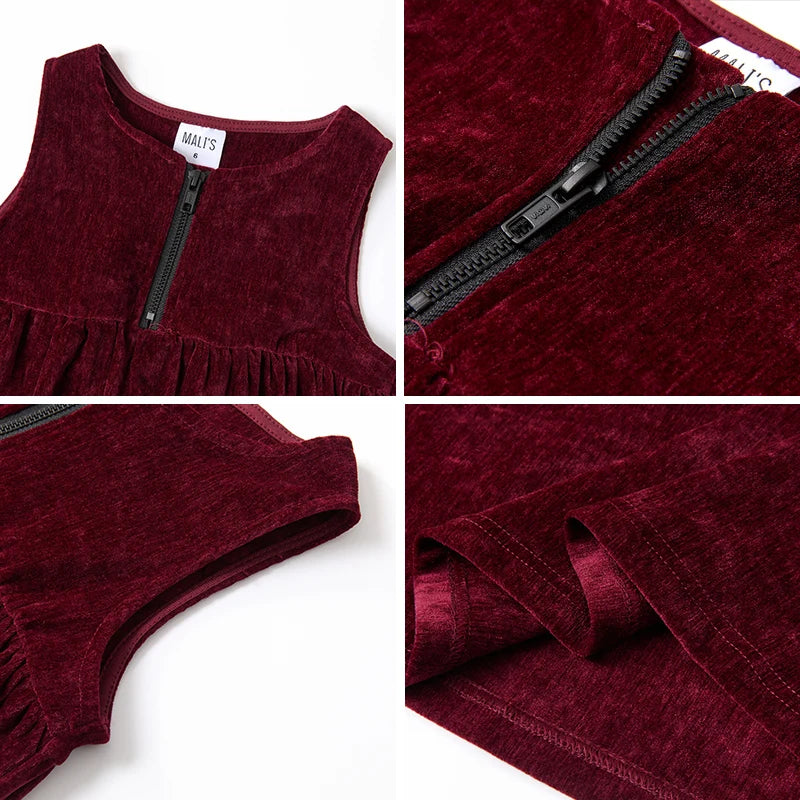 Summer black ribbed family matching clothes maxi dress baby top and pants set boy girl t-shirt outside suit kids clothing