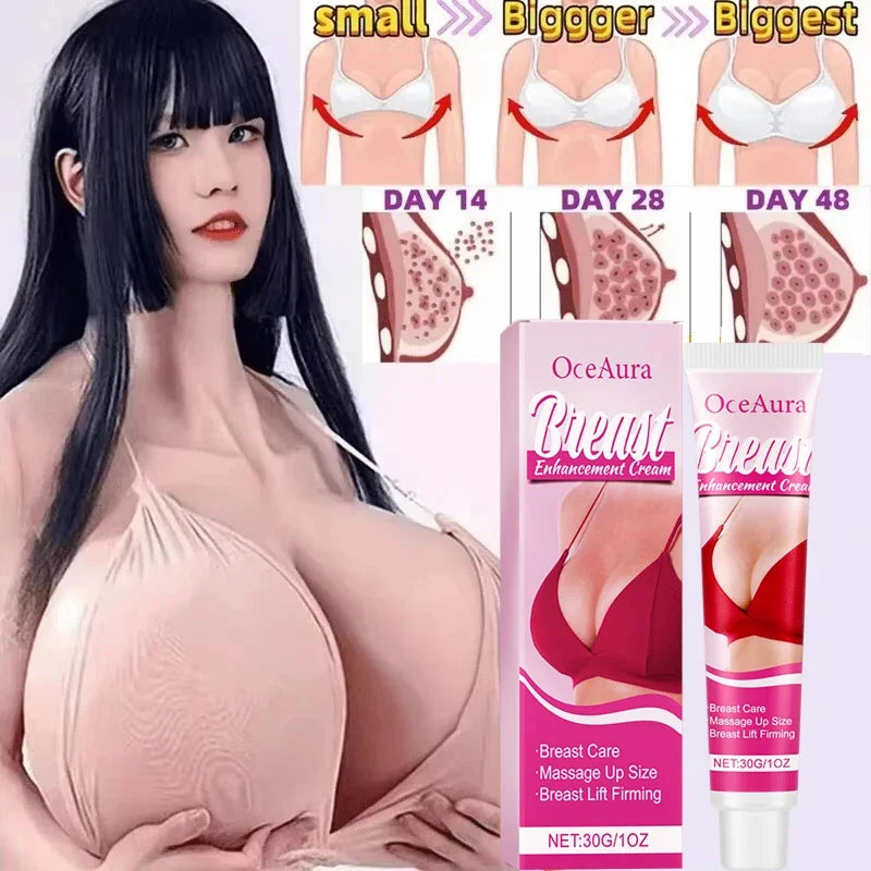 Fast Growth Breast Enlargement Cream Lift Firm Breast Improve Sagging Massage Chest Rapidly Body Moisturizing Smooth Bright Care