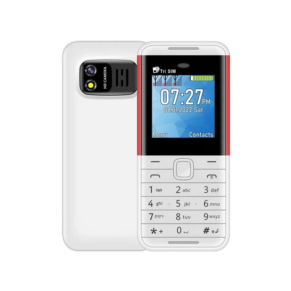 SERVO BM5310 3 SIM Card 3 Standby Mini Mobile Phone Auto Call Recorder Bluetooth Dial Speed Dial Magic Voice 1.3" Small Phone