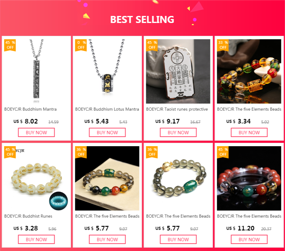 BOEYCJR The five Elements Beads Mantra Bangles & Bracelets Jewelry Lucky Runes Energy Couple Bracelet for Women or Men