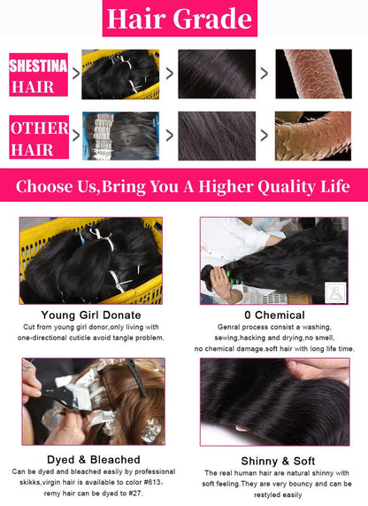 Loose Deep Wave 13x4 Lace Front Human Hair Black Wigs Deep Wave Brazilian 5x5 Closure Wear And Go Glueless Human Hair Curly Wigs - AMULET RING STORE