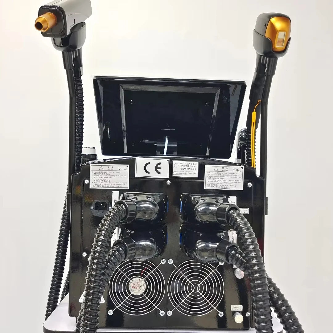 4in1 Soprano Titanium Ice Platinum RF Diode 755 808 940 1064nm 4 Wave Laser ND:YAG Machine Painless Hair Removal Machine 2025 - AMULET RING STORE