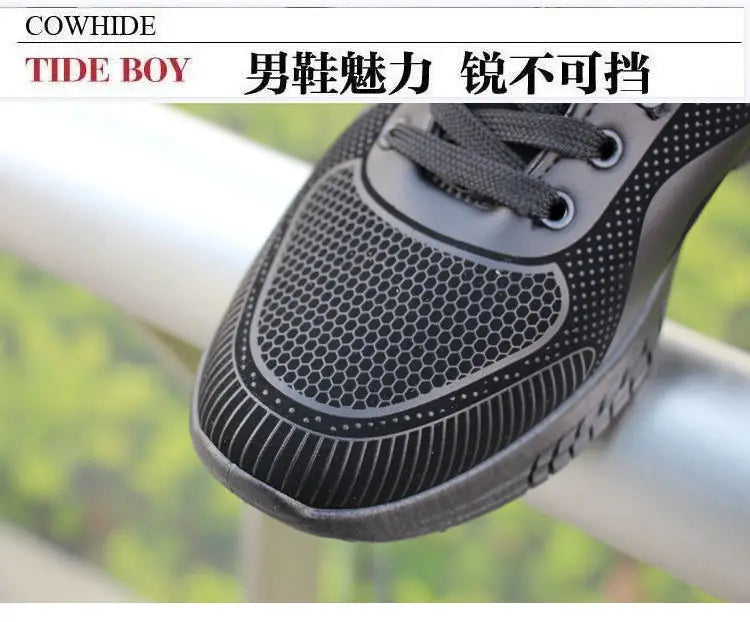 New men's shoes Breathable lightweight fashion shoes casual running shoes platform sports shoes sneakers - AMULET RING STORE