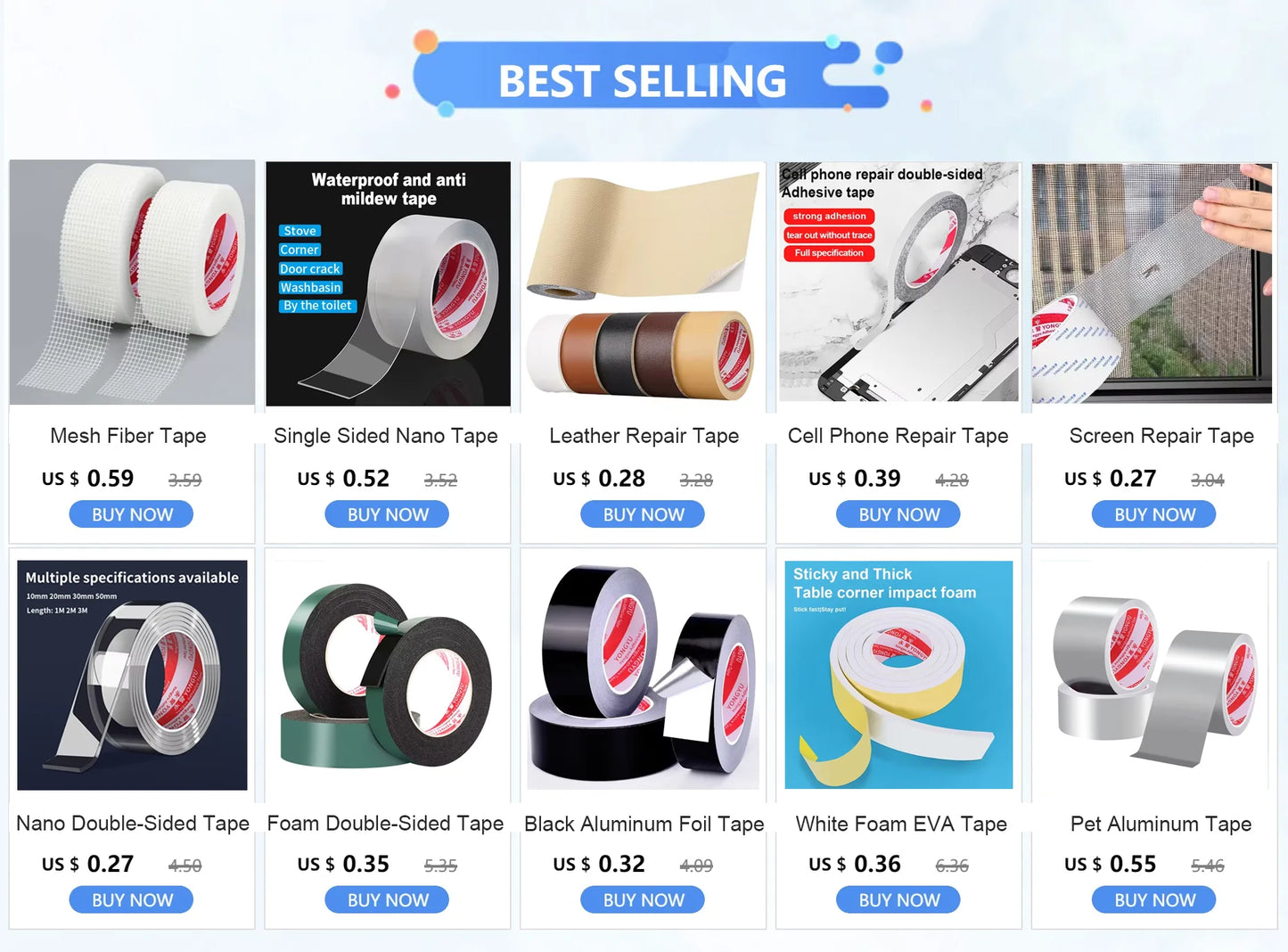 Black Cloth Based Tape Waterproof Heavy-Duty Pipe Single-Sided Tear-Proof Strong Adhesive Floor Duct Home Adhesive Bun Fixed - AMULET RING STORE