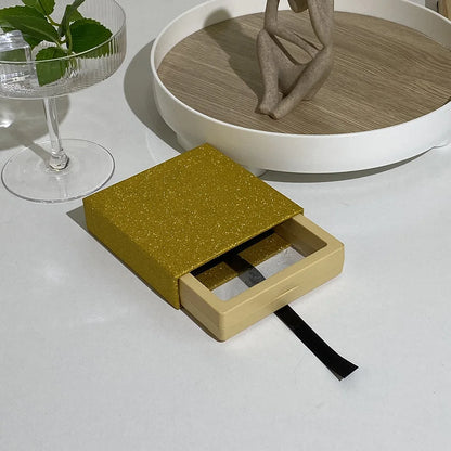 Colourful Glitter Jewellery Box Travel Jewelry Packaging Boxes Fashion Drawer Jewelry Display Box Earrings Gift Organizer Case - AMULET RING STORE