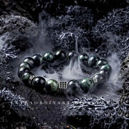 5A Real Natural Red Tiger Eye Beads Stone Bracelet Men Women Zircon Accessories Handmade Jewelry Gift for Girlfriend Wholesale