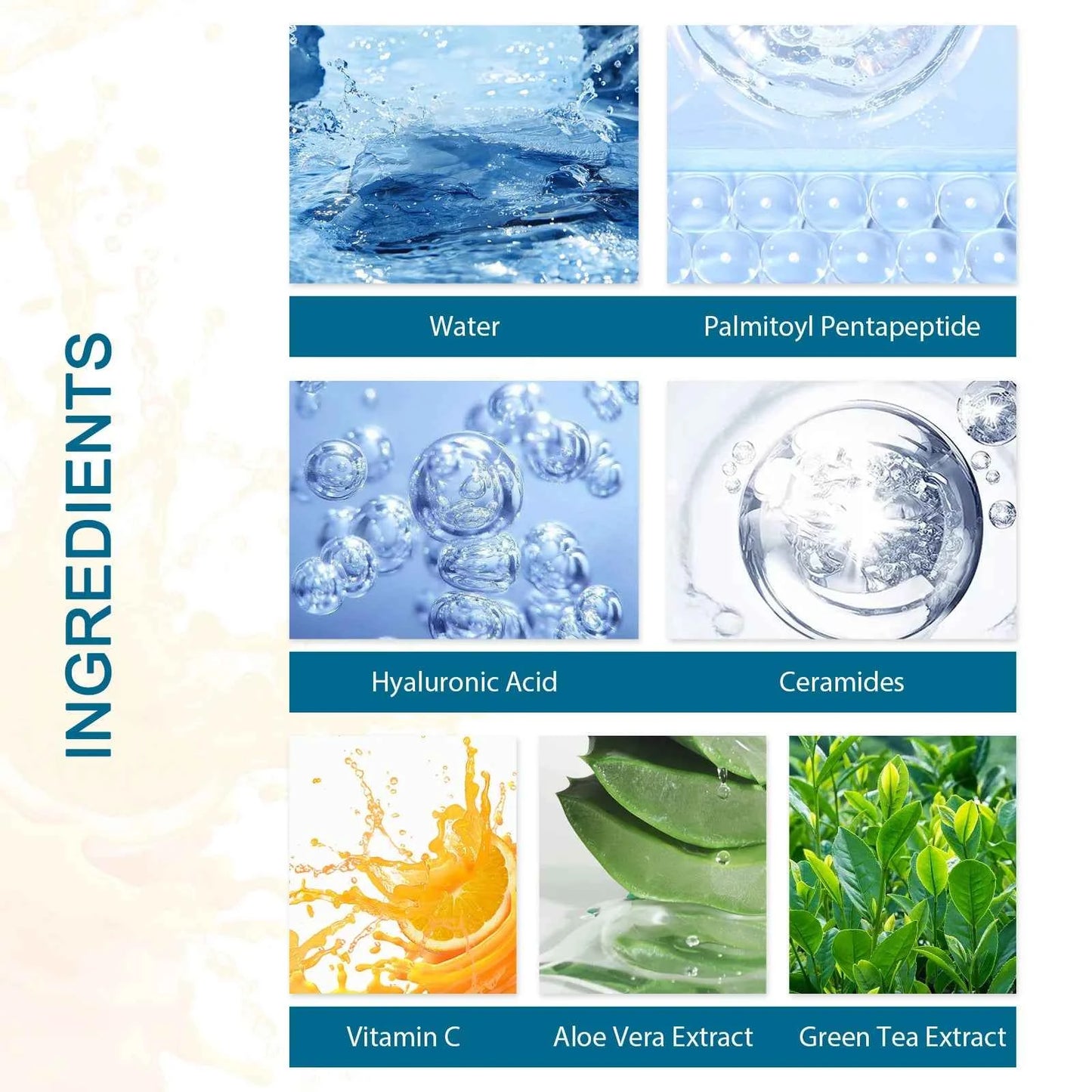 EELHOE 30ml Collagen Boost Aging Serum Firming Skin Fade Fine Lines Wrinkles Dark Spots Correcting Nourishing Essence Skin Care