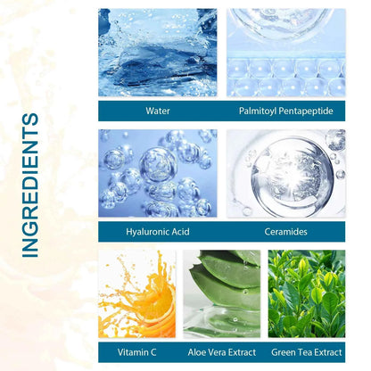 EELHOE 30ml Collagen Boost Aging Serum Firming Skin Fade Fine Lines Wrinkles Dark Spots Correcting Nourishing Essence Skin Care