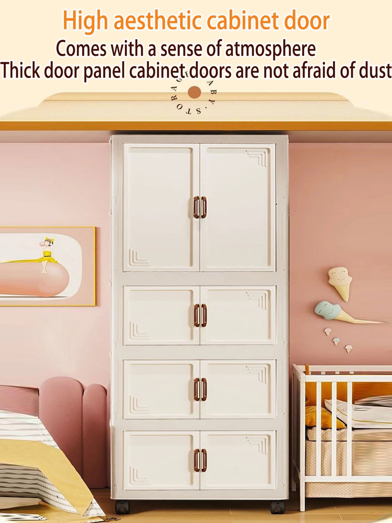 Multi-specification Large Capacity Wardrobe Foldable Easy Install Clothes Storage Cabinet Organizer for Home - AMULET RING STORE