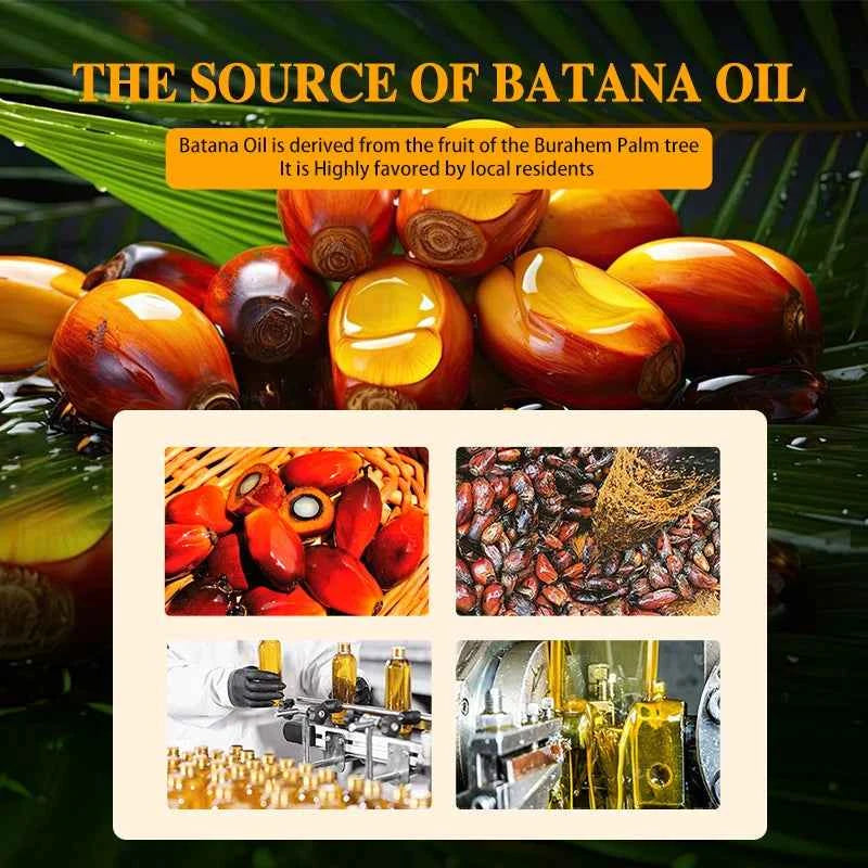 Batana Oil Hair Growth Scalp Strengthening Pure Hair Repair Hair Roots Damaged Hair Care Nourishing For Women Men Anti Hair Loss