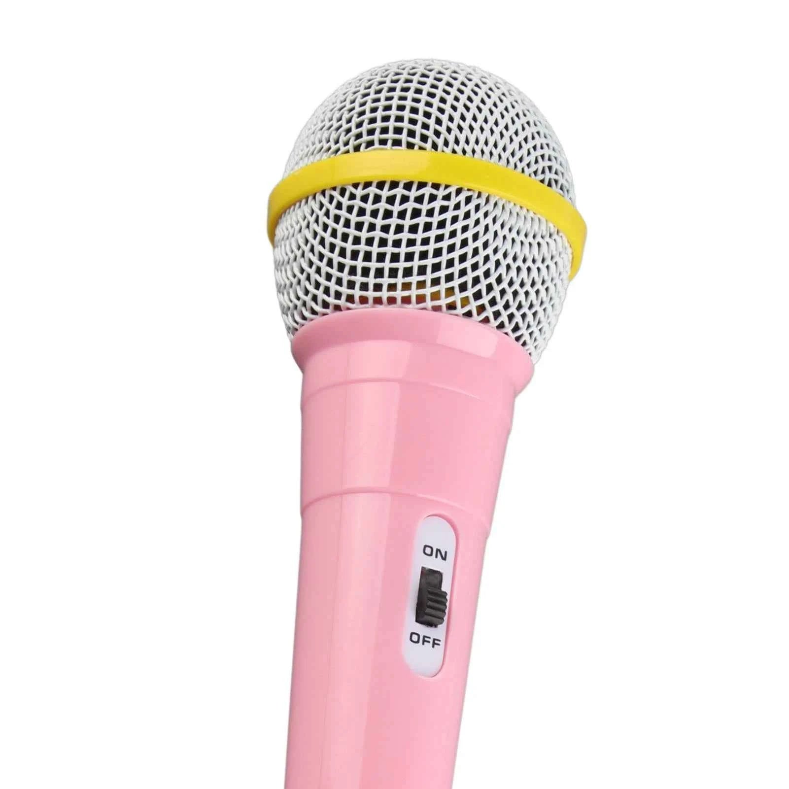 Child Singing Mic 3.5mm Plug Educational Low Distortion Clear Sound Kids Wired Microphone for Karaoke for Musical Instrument