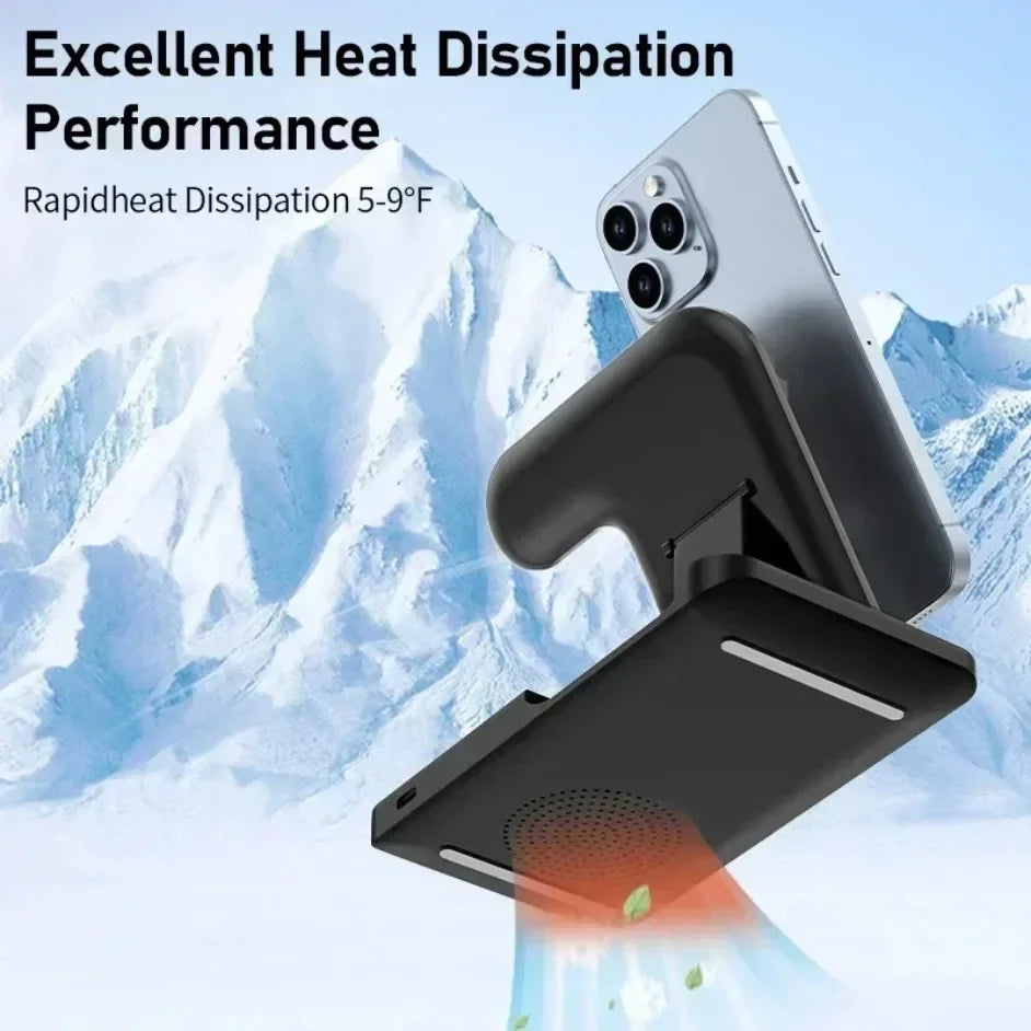 3 In 1 Wireless Charger Stand Foldable 15W Fast Wireless Charging Station Dock for iPhone 16 15 14 13 12 iWatch 9 8 7 6 Airpods