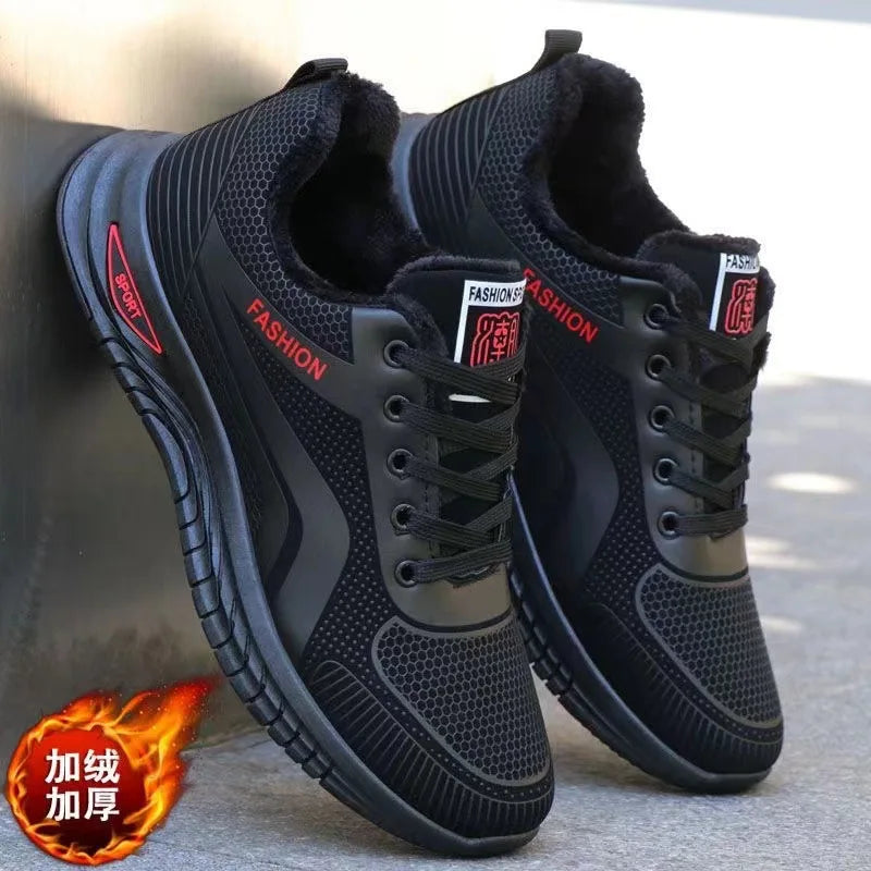New men's shoes Breathable lightweight fashion shoes casual running shoes platform sports shoes sneakers - AMULET RING STORE