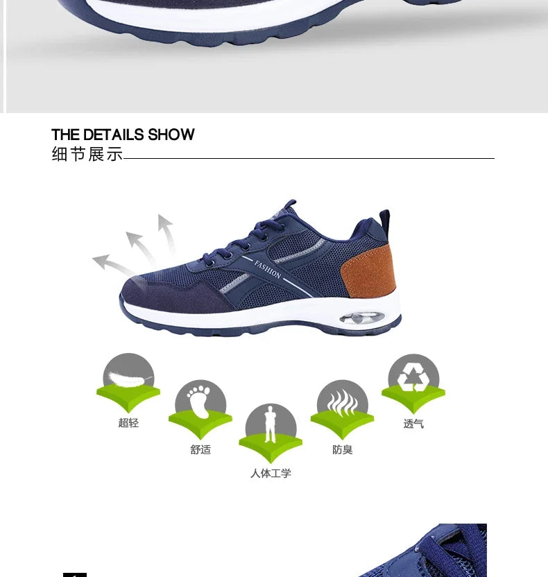 Shoes for Women 2025 Platform Casual Sneakers Designer Brand Luxury Women Walking Shoes Wedges Chunky Hiking Woman Sports Shoes - AMULET RING STORE