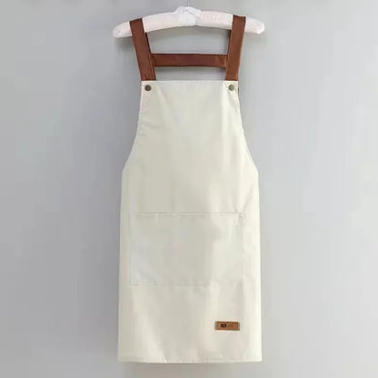 Waterproof and antifouling large pocket hotel restaurant coffee shop Western food Western pastry work clothes apron - AMULET RING STORE