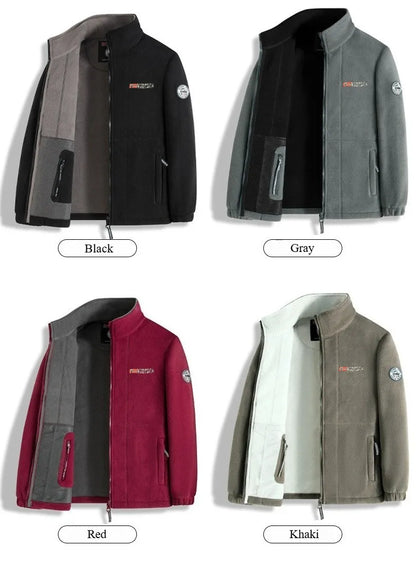 2025 Man Winter Jacket New Arrival Thick Polar Fleece Outwear Warm Outdoor S-XXXL Male Autumn Jacket Coat