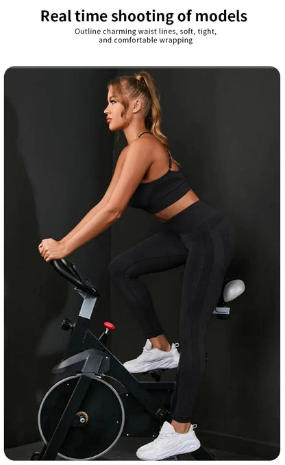 2 Pieces Women's Tracksuit Seamless Yoga Set Workout Sportswear Gym Clothing High Waist Leggings Fitness Sports Suits - AMULET RING STORE