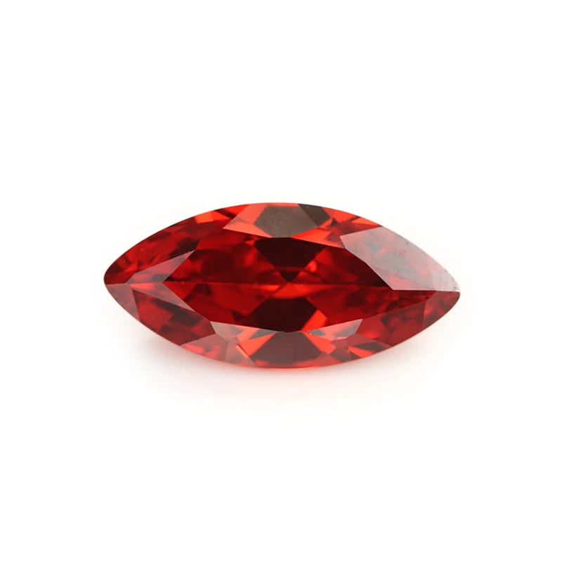 Size 1.5x3mm~10x20mm Marquise Shape 5A CZ Stone Synthetic Gems Color Cubic Zirconia For Jewelry - AMULET RING STORE