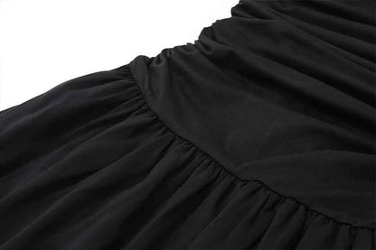 Candyhot Elegant Ruched Casual Bodycon Maxi Dresses 2024 Sexy Temperament High-waist Vestidos Women Summer Party New Long Dress