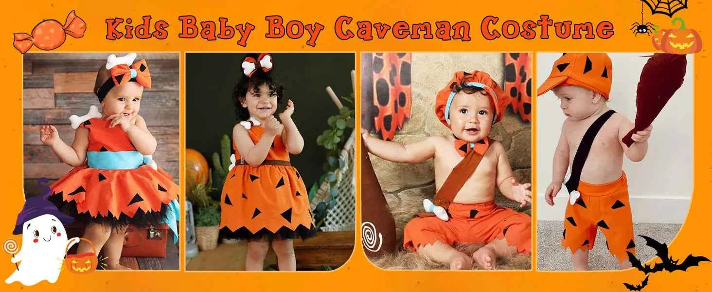 MiniFox Halloween Caveman Dress For Girls Clothes Off Shoulder Baby Dresses Historical Stone Age Party Girl Halloween Costume
