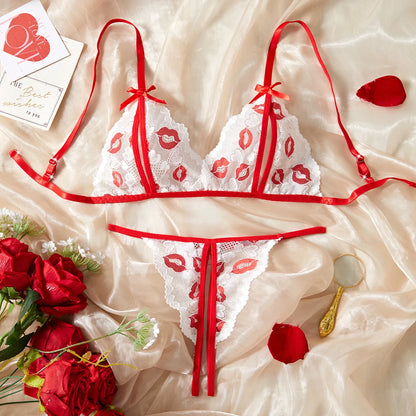 Erotic Nightdress Clothe Women Nightgowns Sexy Nightwear Lace Patchwork Lingerie Nighty Sleepwear Wedding Pajama Set Date Parent - AMULET RING STORE