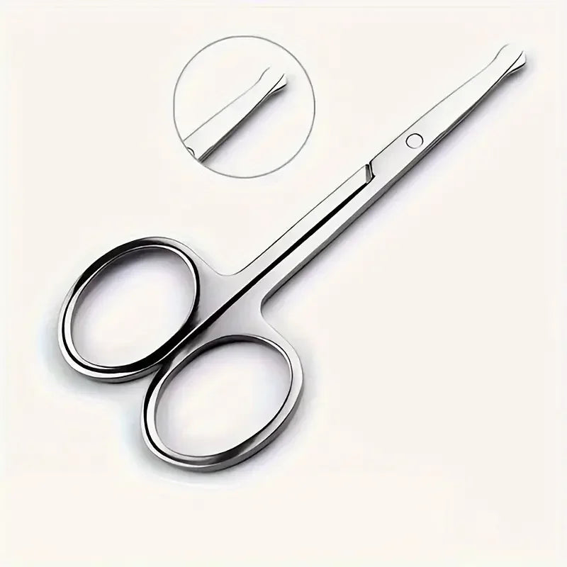 eyebrow scissors, beauty scissors eyelashes hair trimmer beauty scissors beard eyebrows eyelashes makeup tools - AMULET RING STORE