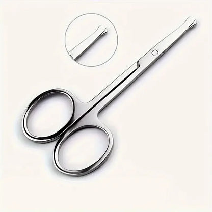 eyebrow scissors, beauty scissors eyelashes hair trimmer beauty scissors beard eyebrows eyelashes makeup tools - AMULET RING STORE