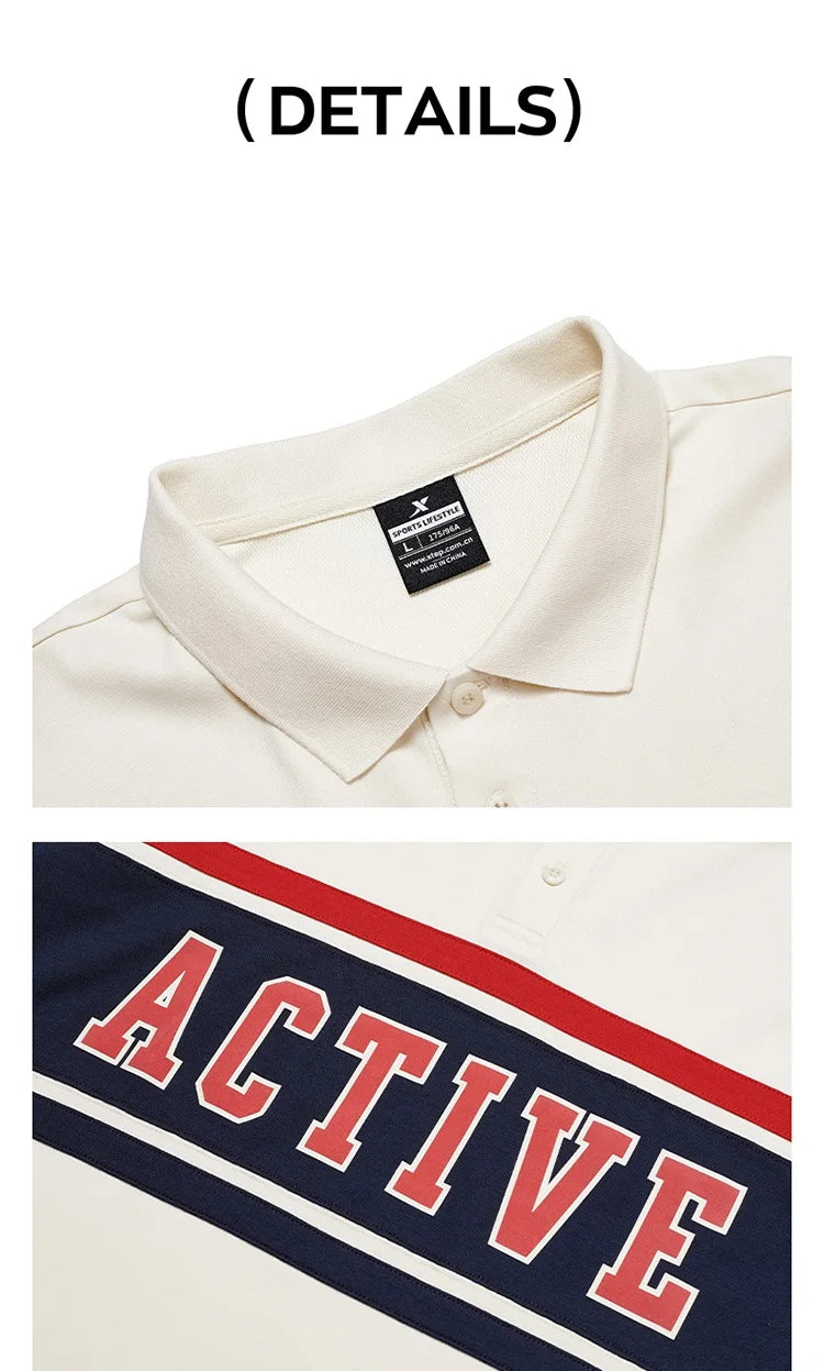 Xtep Knitted Suit For Men And Women 2024 Summer Fashion Sports Suit Soft Quick-Drying  Leisure  Comfortable Suit 8762276A0102