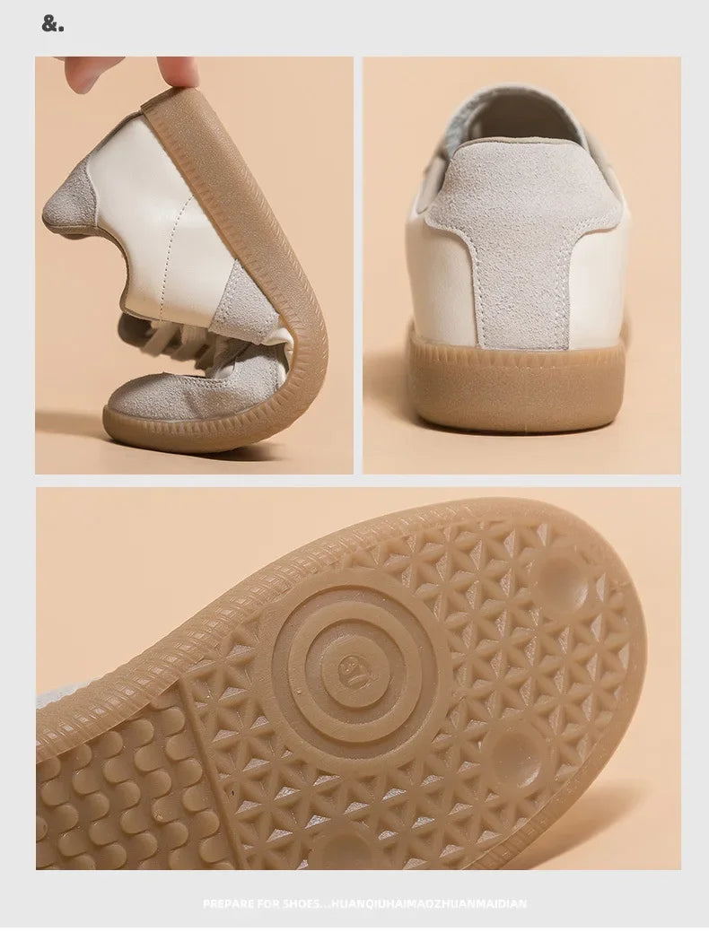 Leisure Sports Shoes For Women Comfortable Soft Bottom Outdoor Walking Shoes Lady Fashion Flats Shoes New Low-top Shoes - AMULET RING STORE