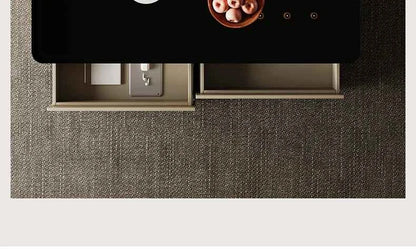 Elegant Space Saving TV Stand Eco Friendly Materials Sustainable Modern Aesthetics TV Stand Sliding Doors Living Room Furniture