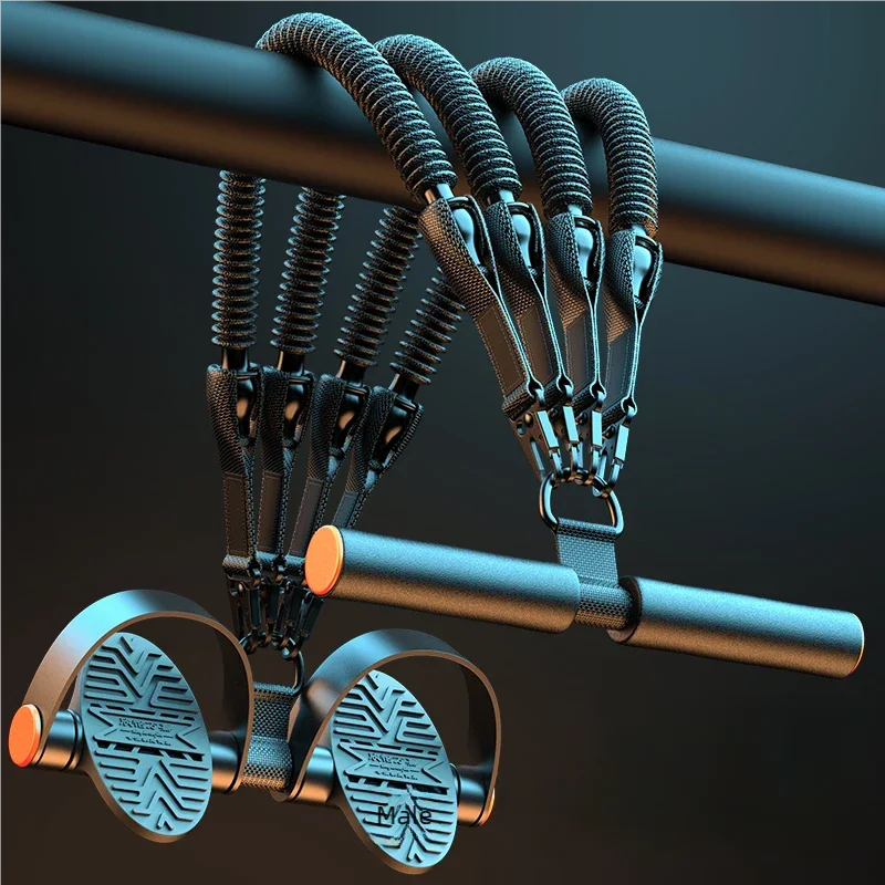 Pedal Type Tensioner Multifunctional Tension Device for men's Fitness,Back, Abdomen, and Abdominal Muscle Training, Pull Rope