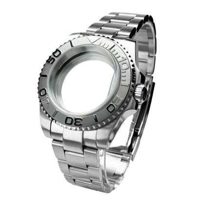 40mm 200m Waterproof NH34 NH35 NH36 Watch Case Accessories for Oyster Band SUB Watch Maker 120clicks BGW9 blue lume Bezel - AMULET RING STORE