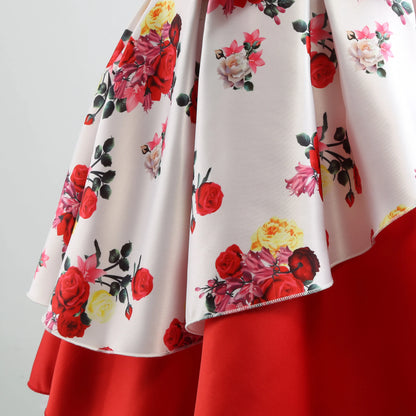 2025 New Girls' Dress Sleeveless Mesh Pommel Dress Lace Princess Dress Holiday Party Children's Dress Sold Well