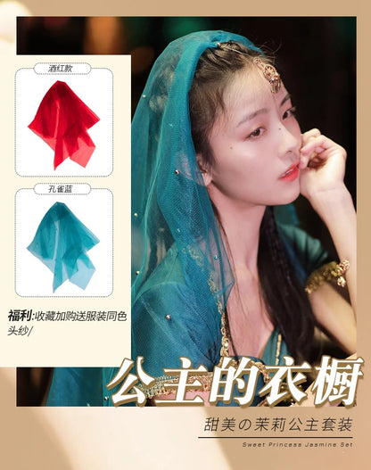 2025 summer new Indian traditional clothing Indian dance costumes improved saree women sexy Indian sequins belly dance dress a6