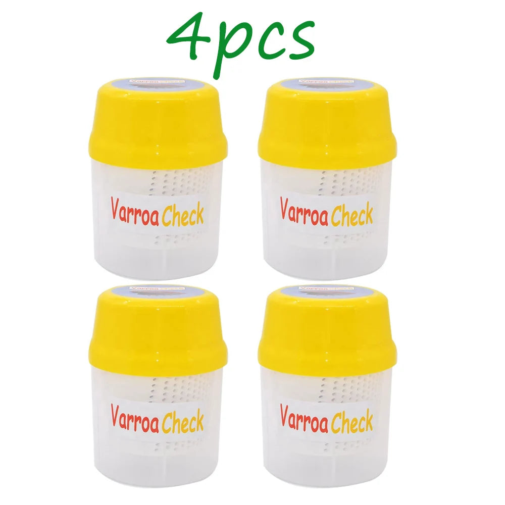 Beehive Varroa Test Varroa Shaker Comfortable To Use for Beekeeping Beekeeper Mite Measuring Beekeeper Tool - AMULET RING STORE