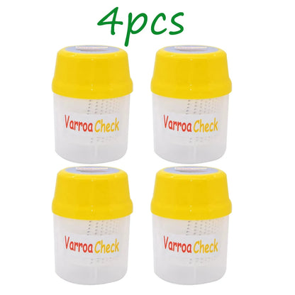 Beehive Varroa Test Varroa Shaker Comfortable To Use for Beekeeping Beekeeper Mite Measuring Beekeeper Tool - AMULET RING STORE